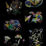 星座のアラベスク｜愛知県アート教室